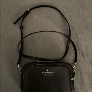 Kate Spade Sleek Black Crossbody Bag